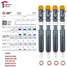 4x EJBR02101Z Injecteur Delphi