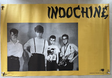 Affiche ORIGINALE de concert Indochine introuvable