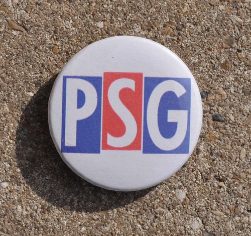 Badge pins button equipe - button, de