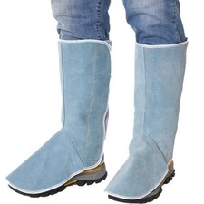 Guêtres de soudage en cuir
