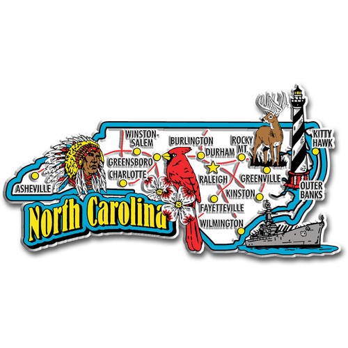 North carolina jumbo state - carolina,