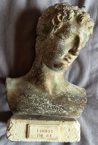 Buste plâtre reproduction - plâtre,