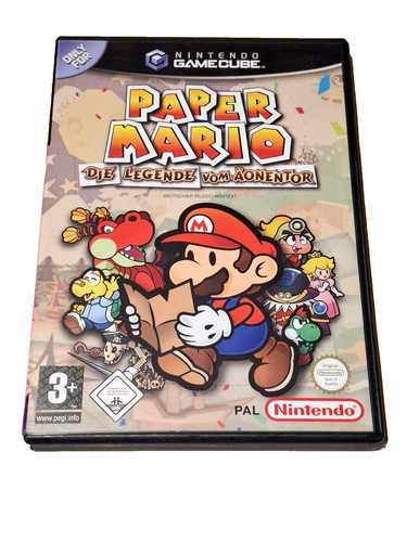 Nintendo gamecube jeu paper - nintendo,