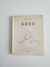 Max Jacob Adès EO de 1933 numéroté n.91 et dédicacé RARE. 