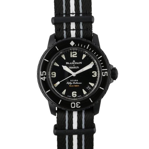 Blancpain swatch fifty - blancpain×swatch,