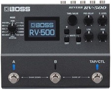 Pédale d'effets Boss RV-500 Guitar Bass Multi Reverb avec boîte