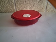 BOITE CRYSTAL TUPPERWARE MICRO WAVE A DOUBLE COMPARTIMENT 330 + 240 ML