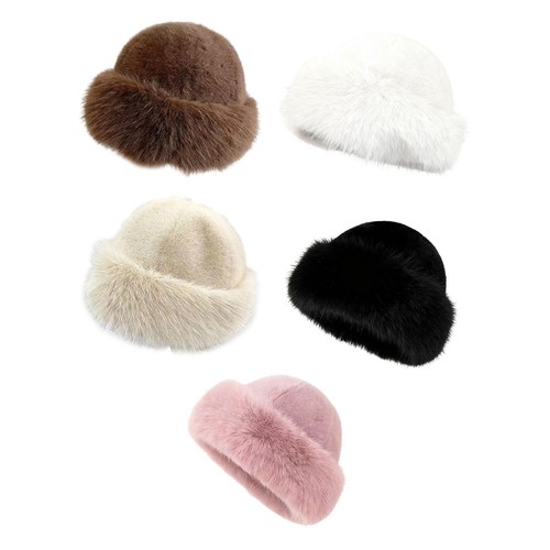 Bonnet hiver peluche pour - en,