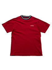 T-shirt vintage Chaps Ralph Lauren col rond rouge homme taille L coton manche...