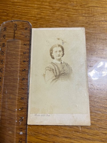 Cdv circa 1860 femme noblesse - 1860,