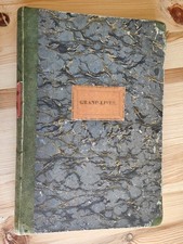 Exceptionnel Grand-Livre de Comptabilité Ancien (1932-1940) ?