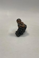 Figurine Bing Et Grondahl Par Kai Nielsen "Petit Bacchus Avec Raisins" No 4021