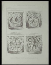 CATHEDRALE AUTUN, CHAPITEAUX -