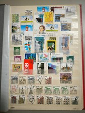 GERMANY WEST album used stamps