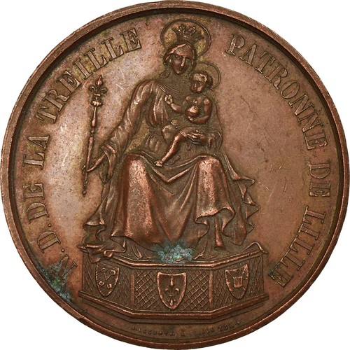 France médaille notre dame - médaille,, notre-dame