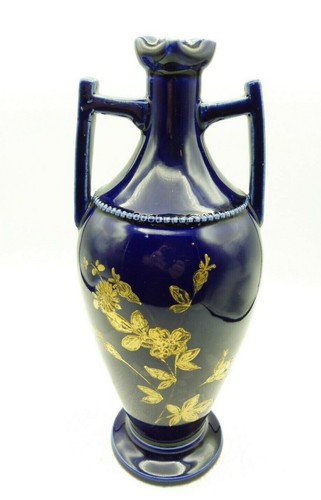 Carafe amphore bleu sevres - bleu,