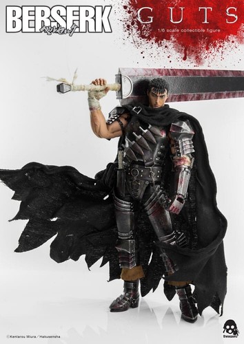 Berserk figurine guts - berserk, black