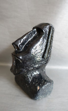 Sculpture Moaï en céramique