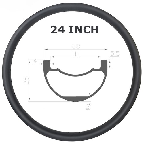 24er 520 30mm width - 24er, carbon