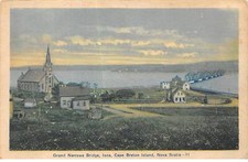 CANADA - CAP BRETON - SAN39471 - Grand Narrows Bridge - Inona Nova Scotia