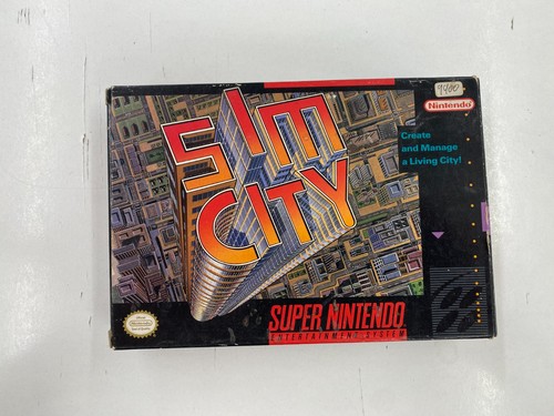 Sim city super nintendo - super,