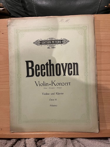 Beethoven concerto pour violon