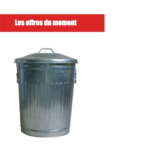 Guillouard poubelle galva 30l - guillouard,