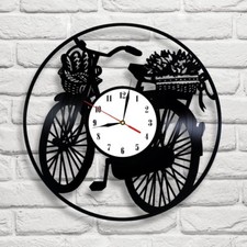 Horloge murale disque vinyle