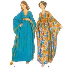 Caftan Maxi Léger Vintage
