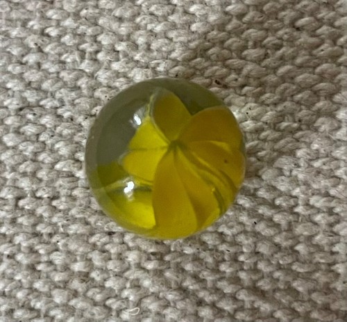 Vintage bille verre oeil - verre,