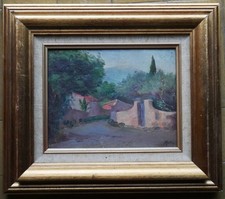 tableau ancien à restaurer signé Mattio