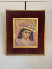 Ancien Tableau Peinture Huile