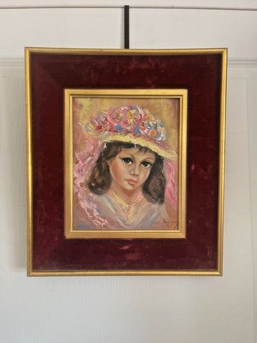 Ancien tableau peinture huile - tableau,