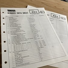 Yamaha RD 125 AS3 Fiche technique caractéristiques moto collection édition 1973