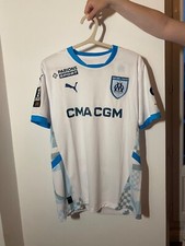 maillot olympique de marseille domicille avec sponsor