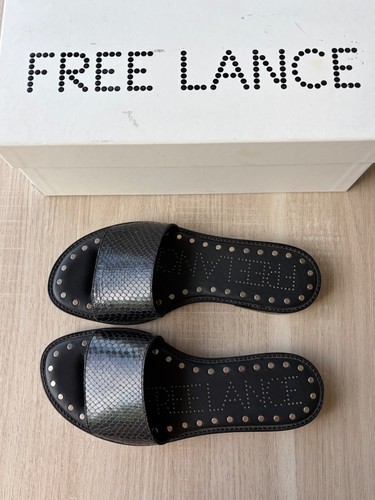 Free lance lennie mules cuir - lennie,