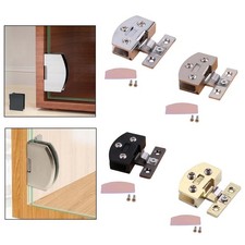 Charnière de porte en verre, charnière de placard pour portes battantes en