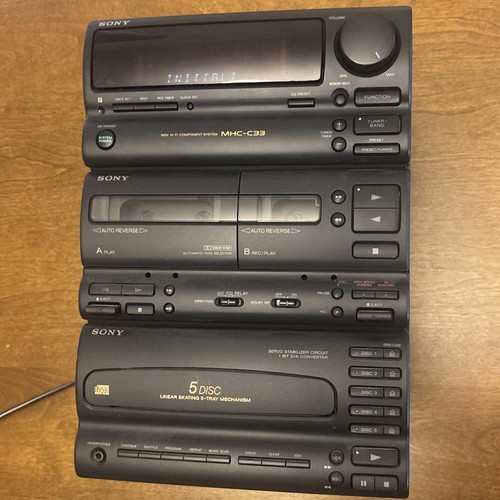 Sony mhc c33 - sony, hi-fi