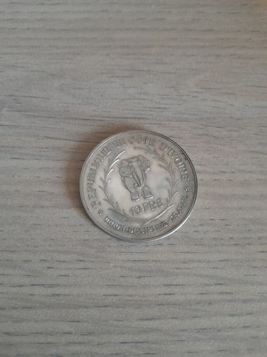 Francs cote ivoire 1966 - 10,