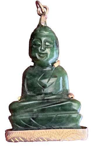 Pendentif bouddha taillé - pendentif,