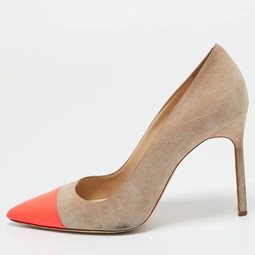 Escarpins bipunta beige rose