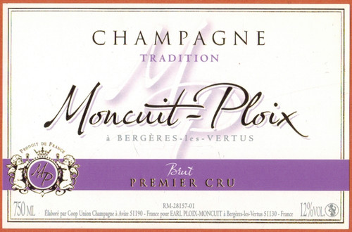 Etiquette champagne brut 1er - champagne, brut'1er