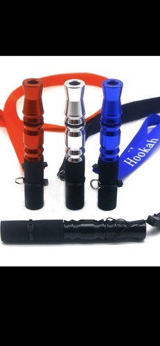 Lanyard around neck - around, hookah