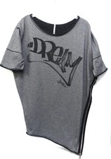 Sweat long ou Mini Robe COP COPINE, gris, Taille S, TBE