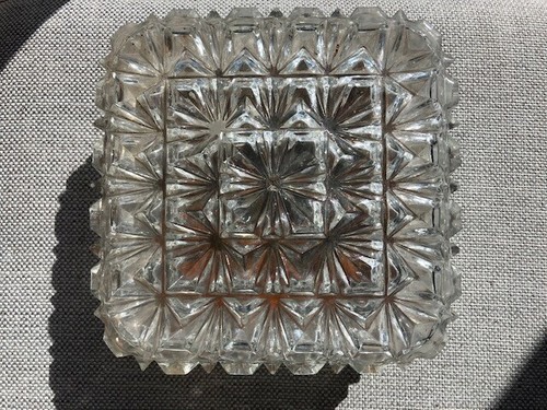 Vintage plafonnier carré - plafonnier,