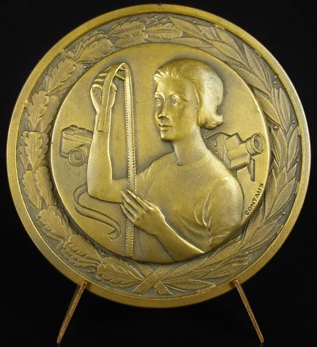 Médaille cinéma belgium arts - médaille,