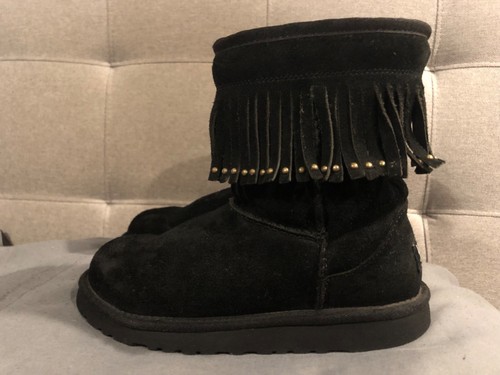 Ugg classic fringe short - fringe,
