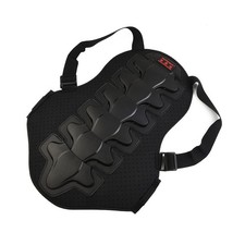 1 pi��ce protection dorsale noire confortable mousse haute densit�� ceinture de