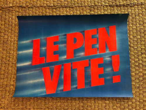 Affiche front national le - national,