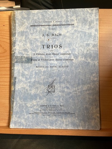 Bach trios violon - bach,